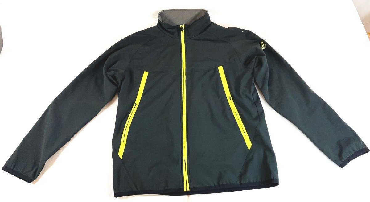 ミズノ スーパースター MIZUNO SUPERSTAR ジップアップジャケット トップス ジャージ 黒 L MV-31拍卖
