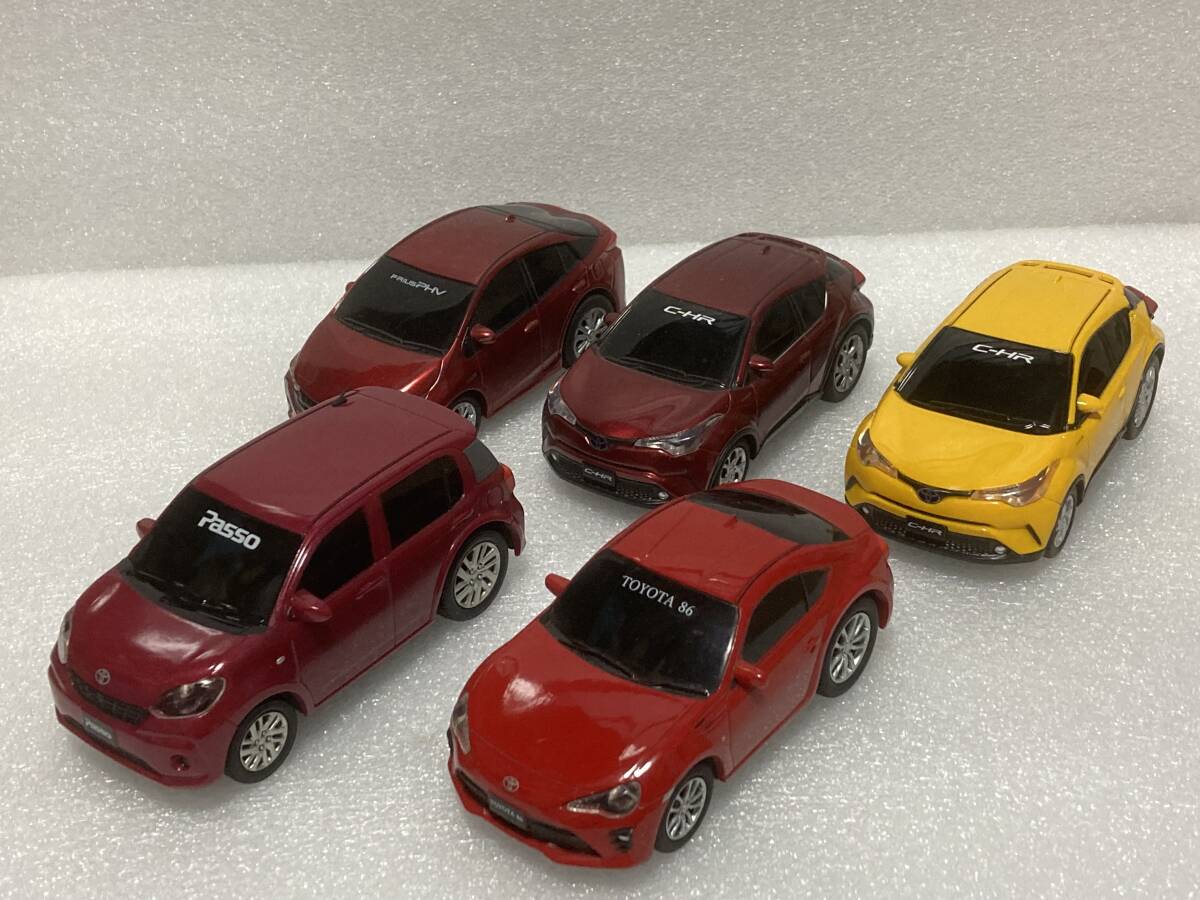 カラーサンプル 5台セット 86・Passo・C-HR・PRIUS プルバックカー拍卖