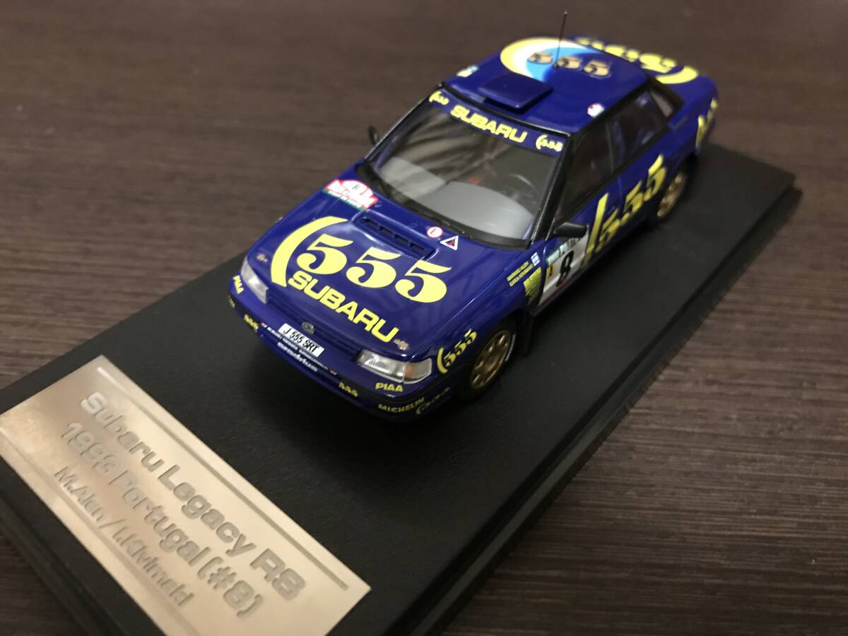 1/43 hpi【555】 スバル・レガシィRS #8 M.アレン組 ラリー・ポルトガル4位 1993拍卖