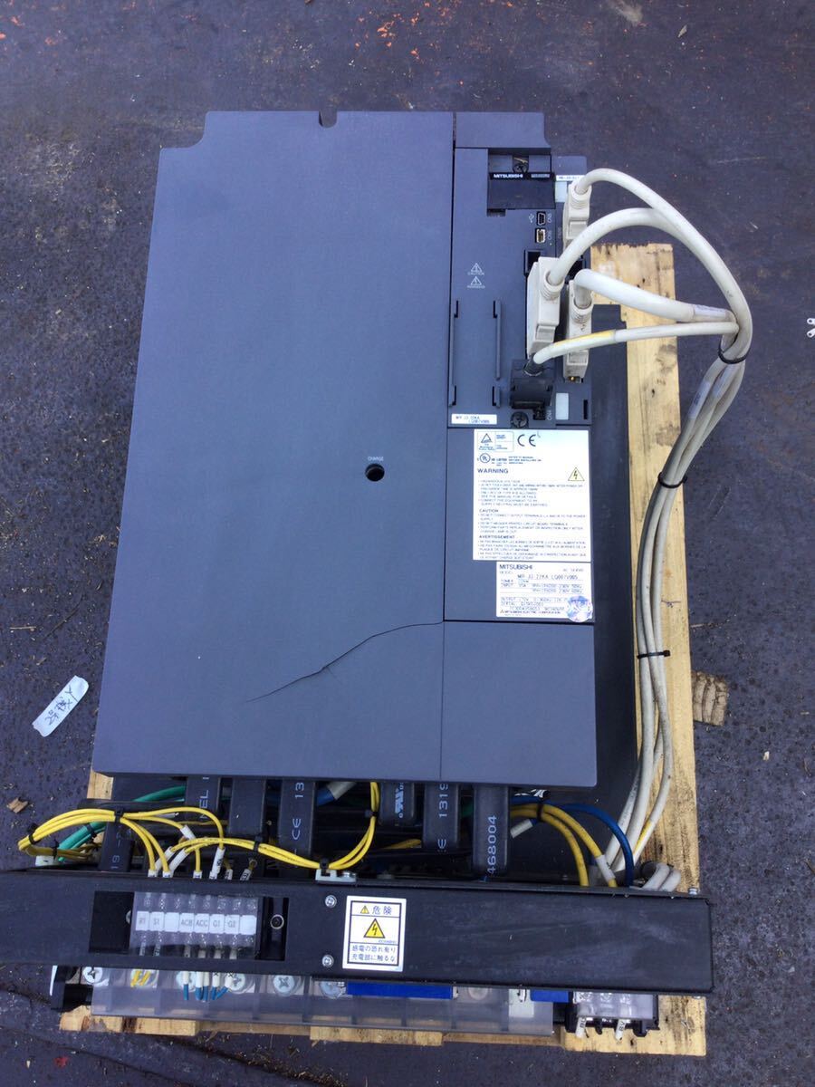 MITSUBISHI AC SERVO MR-J3-22KA-LQ007V005 ( 22KW) ( DATE 2011) 動作未確認拍卖