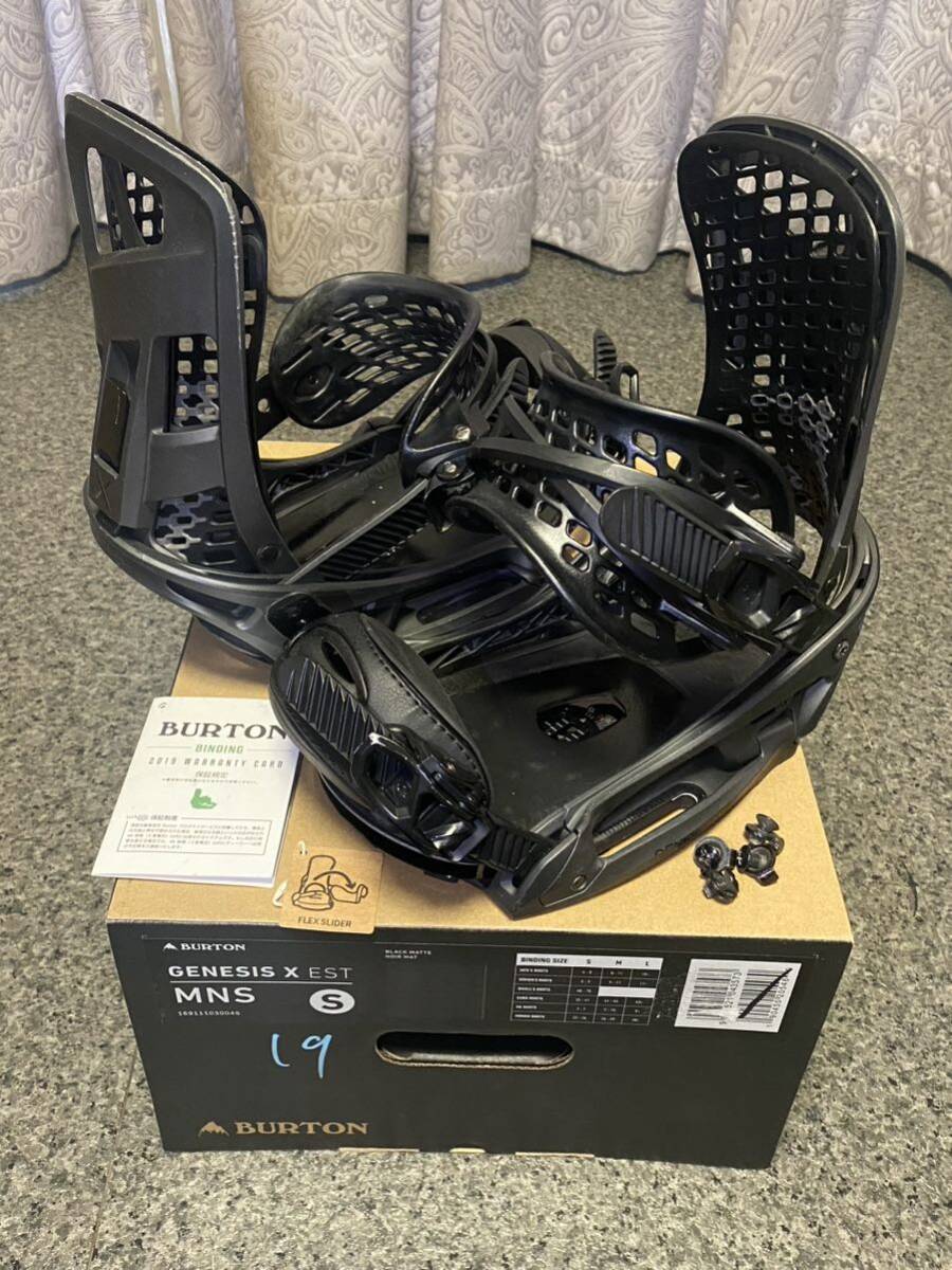BURTON GENESIS X EST Sサイズ拍卖