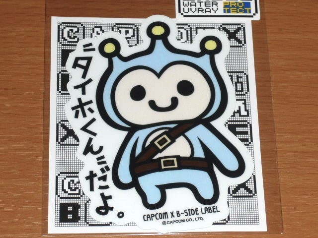 ◆逆転裁判 ステッカー◆タイホくん だよ◆B-SIDE LABEL◆カプコン◆拍卖