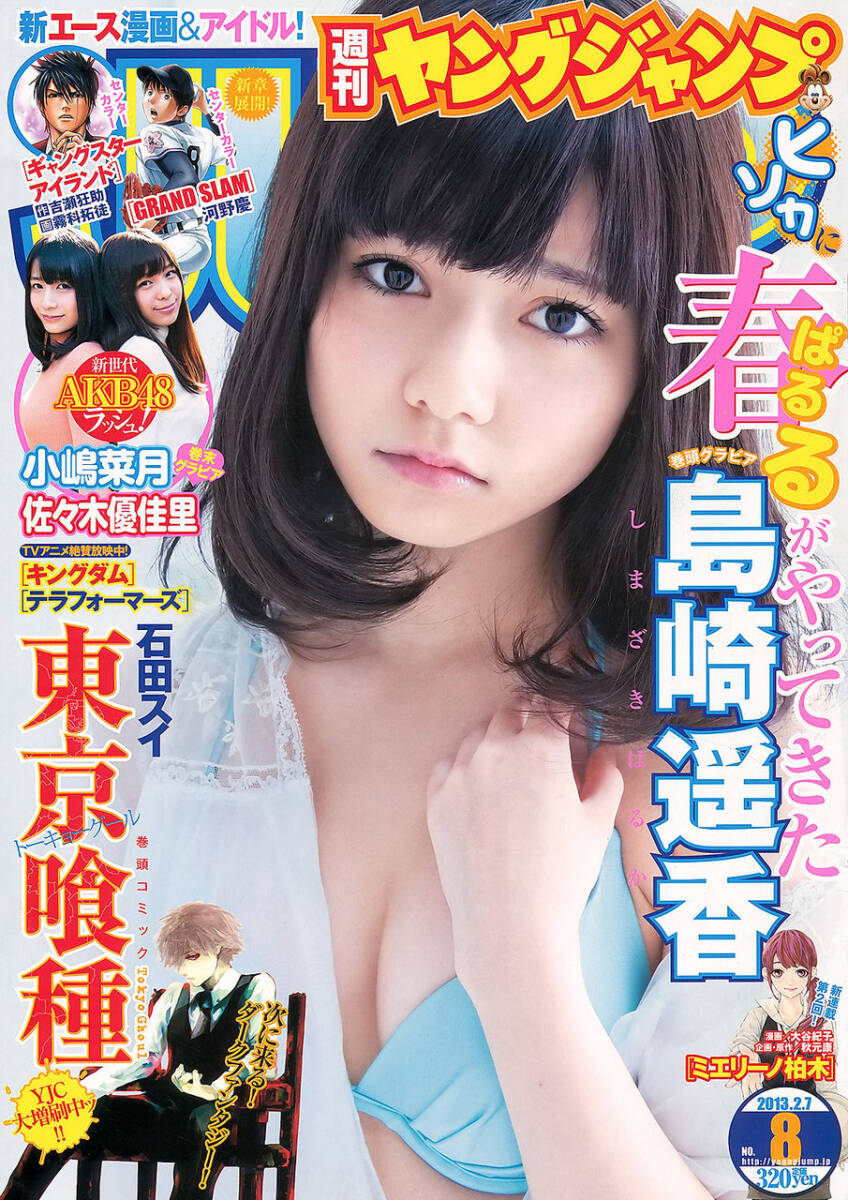 新品同様 ヤングジャンプ 島崎遥香 小嶋菜月 佐々木優佳里 AKB48 東京喰種 2013.02.07 no.08拍卖