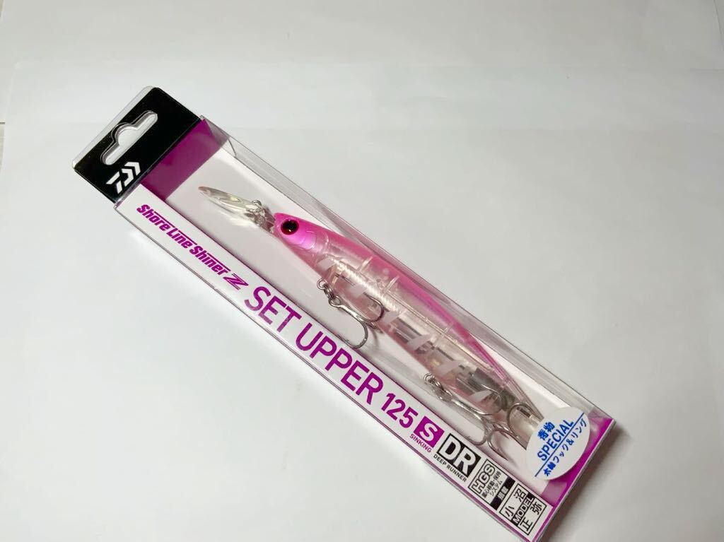 ダイワ ショアラインシャイナー Z セットアッパー 125 S-DR 青物スペシャル グロー タイガー拍卖