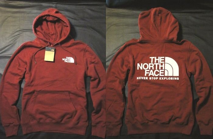 本物正規◆ノースフェイス◆スウェットパーカー THROWBACK NSE■M■BRICK HOUSE RED■新品/アメリカ限定/BDQ/裏地起毛拍卖