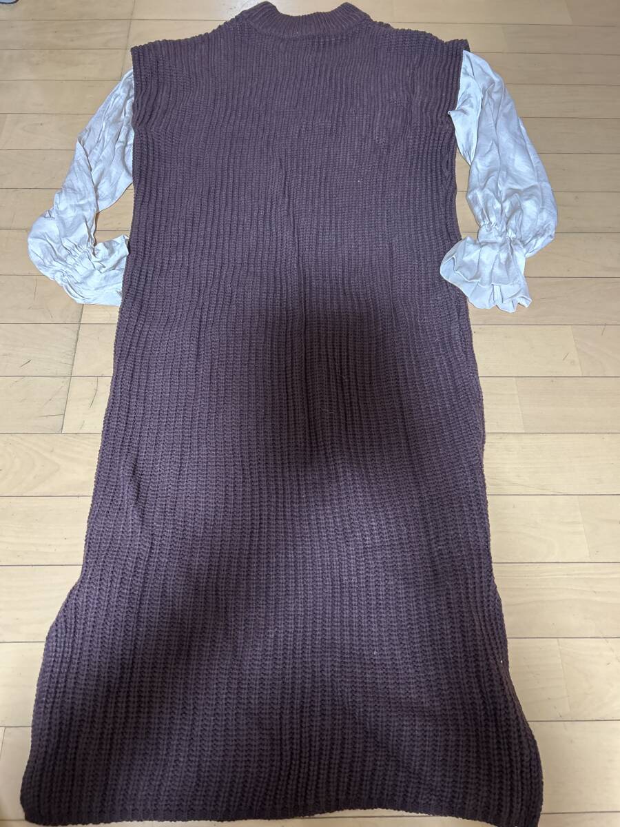 GRL グレイルのワンピース★茶色★Sサイズ★美品中古品★試着のみ拍卖