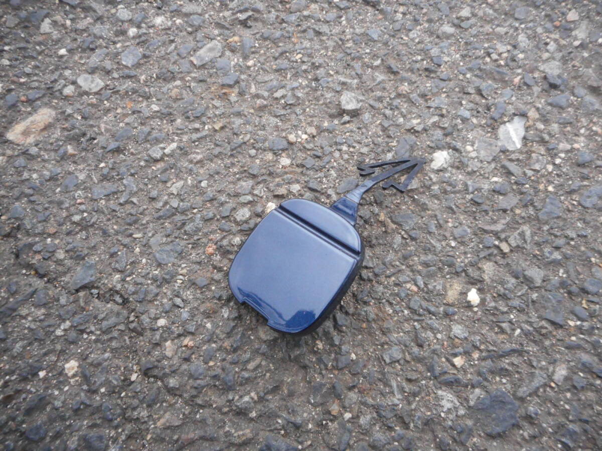 スズキ アルト ラパン HE33S 純正 フロントバンパーホールカバー 牽引フックカバー 紺系 71712-80P0 綺麗拍卖