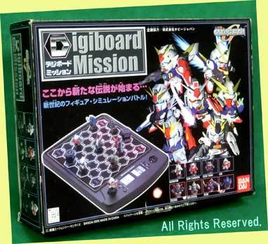 ▲▲現品限り★#6715 デジボードミッション本体セット★バンダイ 2000年★SDガンダム・一次流通 新品未開封未使用美品・外箱角擦れ傷有拍卖