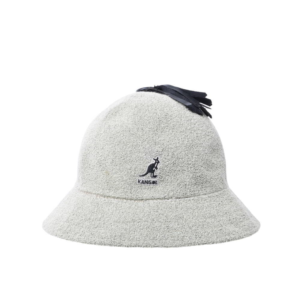 KANGOL タッセル付き バケット ハット M グレー カンゴール KL4BP2QK31拍卖