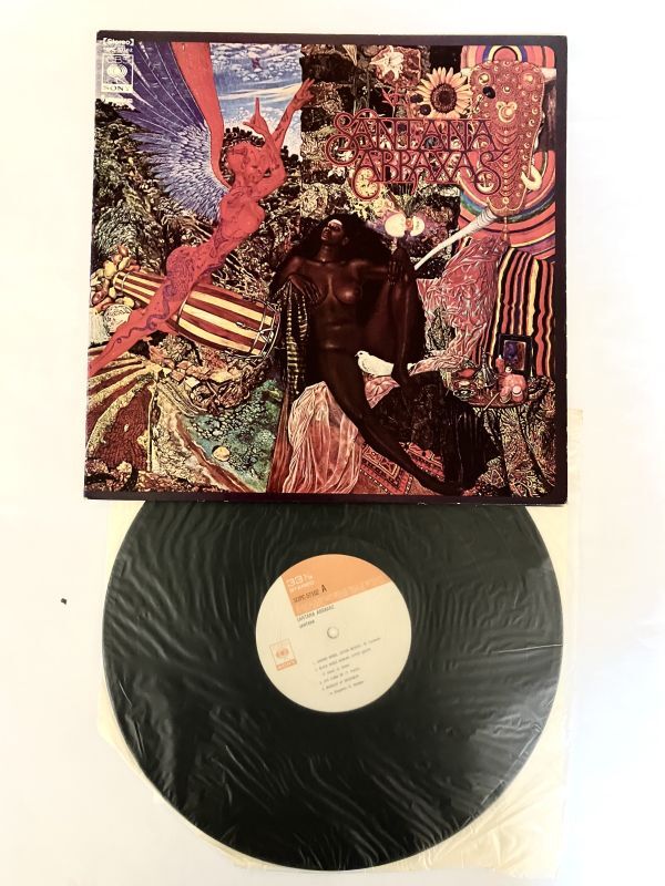 国内盤LPレコード CBSソニー SOPC57102 Santana Abraxas サンタナ ブラック・マジック・ウーマン拍卖