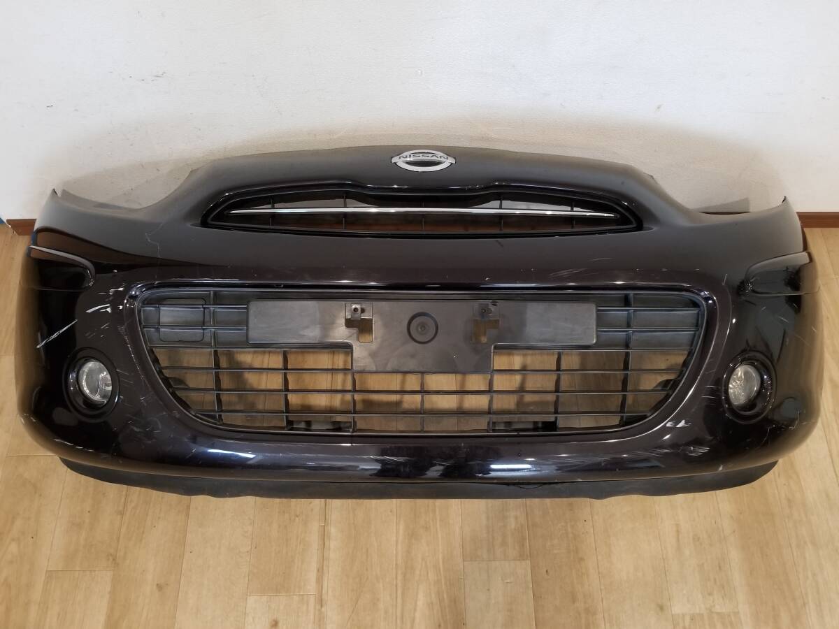 K13 NK13 前期 マーチ 純正フロントバンパー 日産MARCH 62022 1HJ0H (3192)拍卖