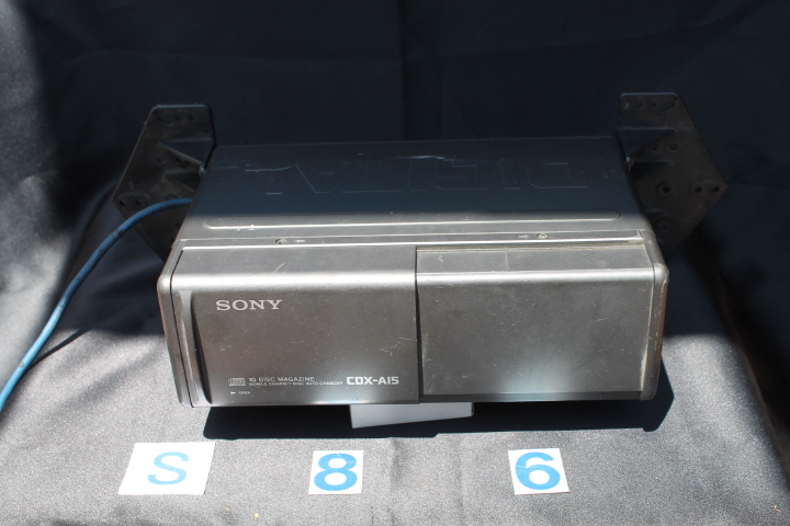 S-458 SONY 10連装 COMPACT DISK PLAYER MODEL CDX-A15 MAGAZINE 無し拍卖
