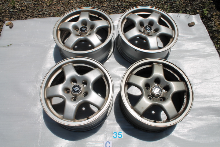 KP-112-K 日産 R32 スカイライン Type-M 純正ホイール 16×6.5JJ P+40 5H PCD114.3 4本セット キャップ付き拍卖