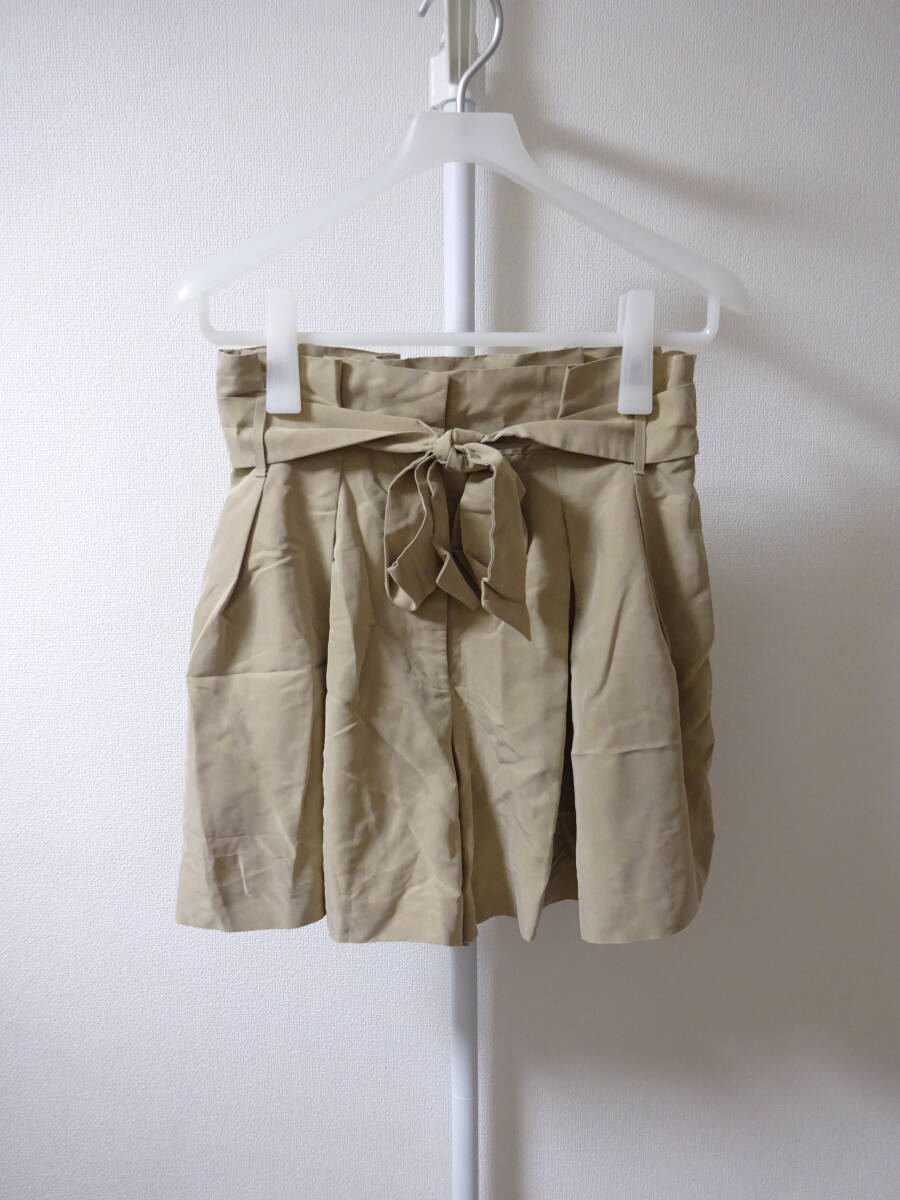 FREE'S SHOP キュロットパンツ ハーフパンツ ベージュ レディース S フリーズショップ拍卖