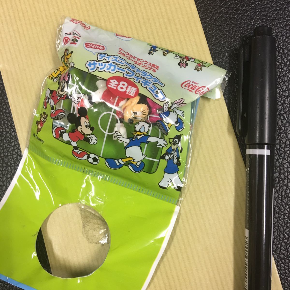 ディズニー、ディズニーキャラクターサッカーフィギュア、サークルKサンクス限定、ミニーマウス拍卖