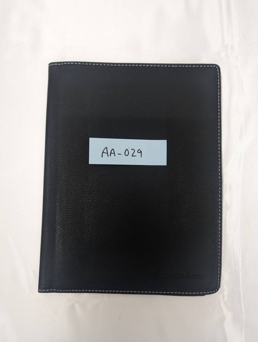 Mercedes-Benz メルセデスベンツ 車検証入れ 保証書取説ケース★ AA-029拍卖