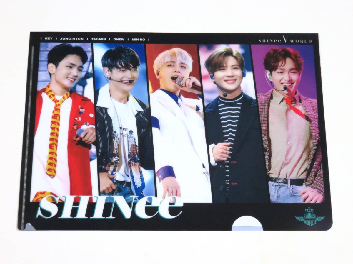 送無) SHINee/シャイニー★A4 クリアファイル 新品拍卖