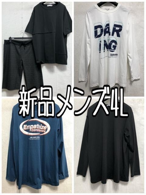 新品☆メンズ4L♪プリントデザインロンTなど色々まとめて♪☆x210拍卖