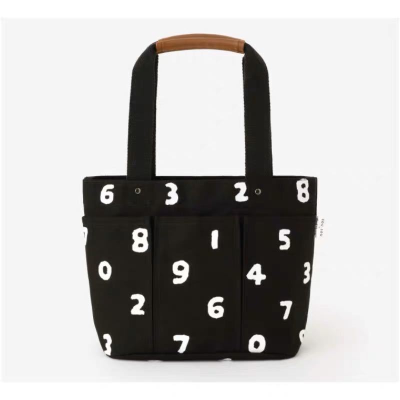 即決 新品 SOUSOU ソウソウ トートバッグ ブラック 手提げバッグ拍卖