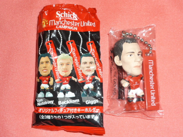 激レア!2003年 マンチェスターユナイテッド Giggs ギグス マスコットキーチェーン(非売品)拍卖