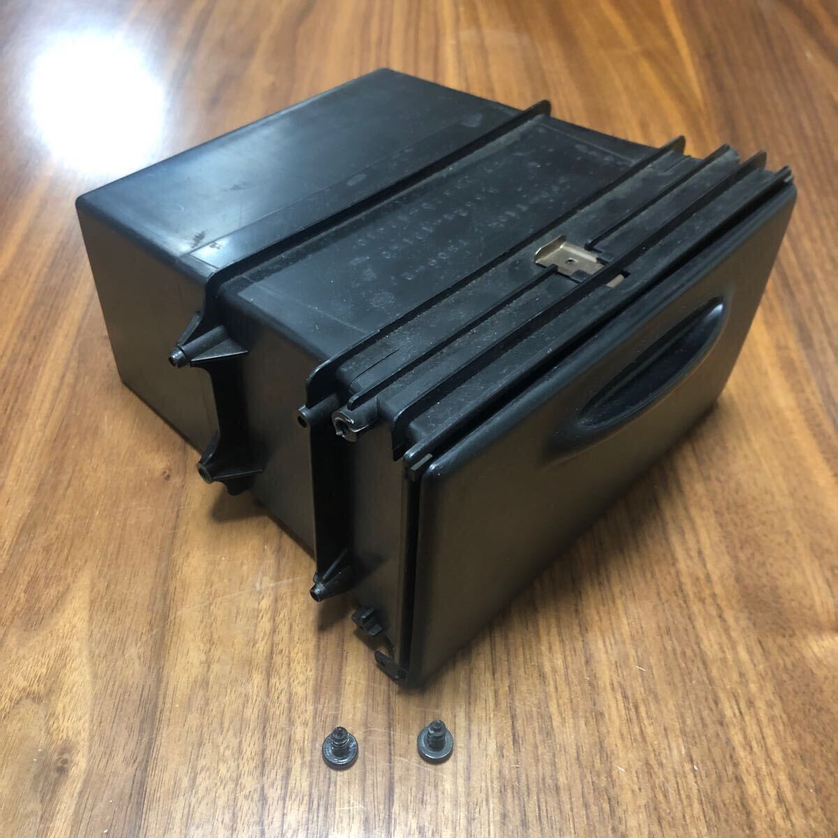 日野 プロフィア レンジャー 純正 2DIN ボックス 小物入れ インパネ オーディオ デッキ 空き スペースHINO BOX ジャンク拍卖