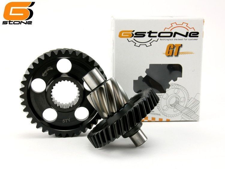 約23%のハイギア化150ccボアアップ車向けハイギア仕様!!軽量セカンダリギア圧入済みセットGTタイプ 14×38T シグナスX1型2型3型SE12J/SE44J拍卖