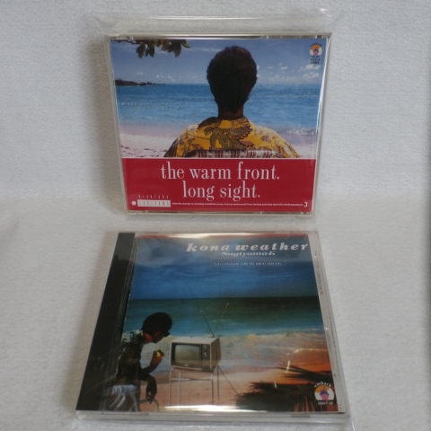 <美品> 杉山清貴 CD2枚 セットまとめて / the warm front,long sight | kona weather 国内正規セル版拍卖