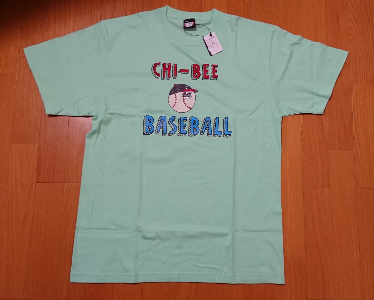 新品未使用品 Chi-bee チービー 半袖Tシャツ XL ミントカラー拍卖