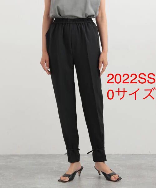 未使用*佐田真由美さん着 BARNYARDSTORM ヘムレースアップパンツ黒0拍卖