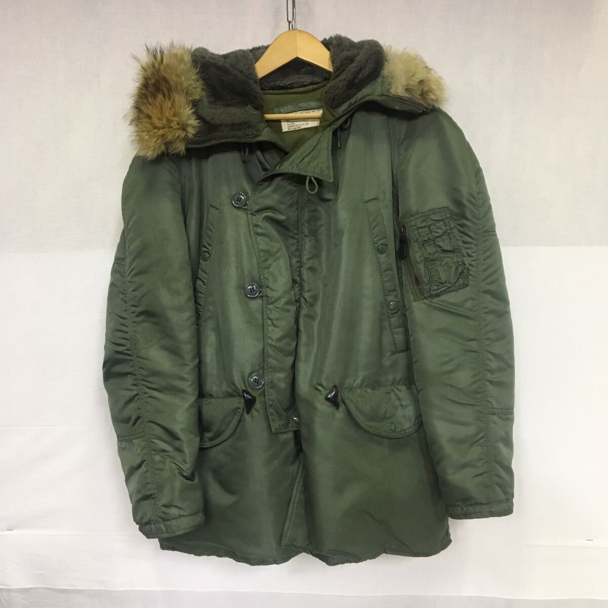 米軍実物 60年代 N-3B MIL-J-6279F フライトジャケット SIZE M 古着 USAF拍卖