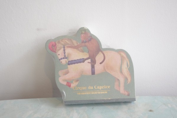 新品&即決◎シルクドカプリス◎メモパッド◎白馬と猿 大人文具拍卖