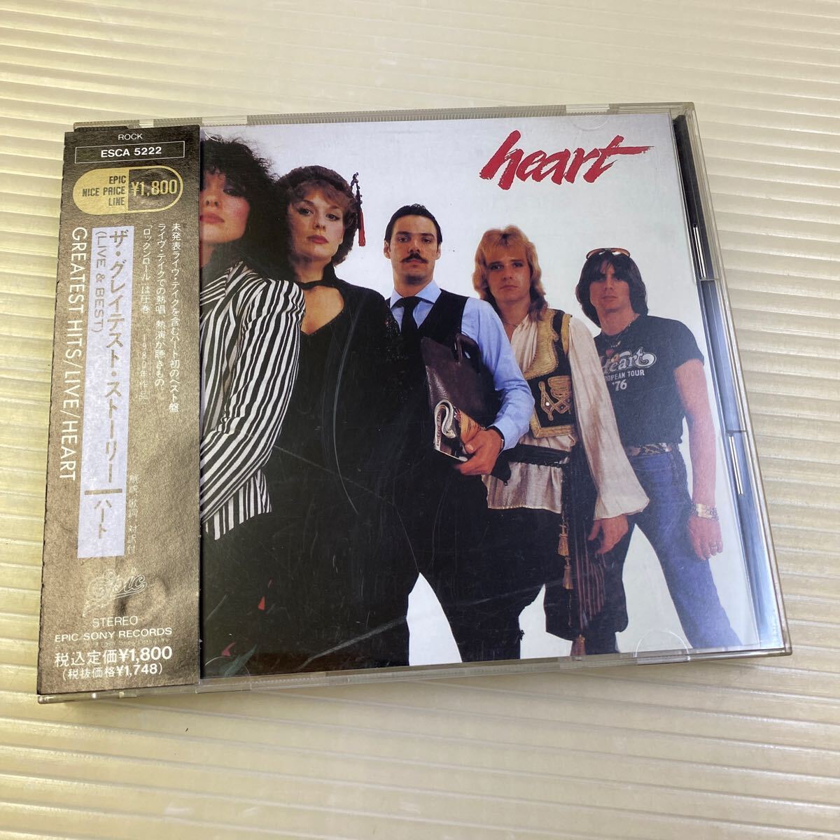 【同梱可】◆ ハート HEART ☆ グレイテスト・ストーリー(LIVE&BEST)(CD)★070130★ ESCA-5222拍卖