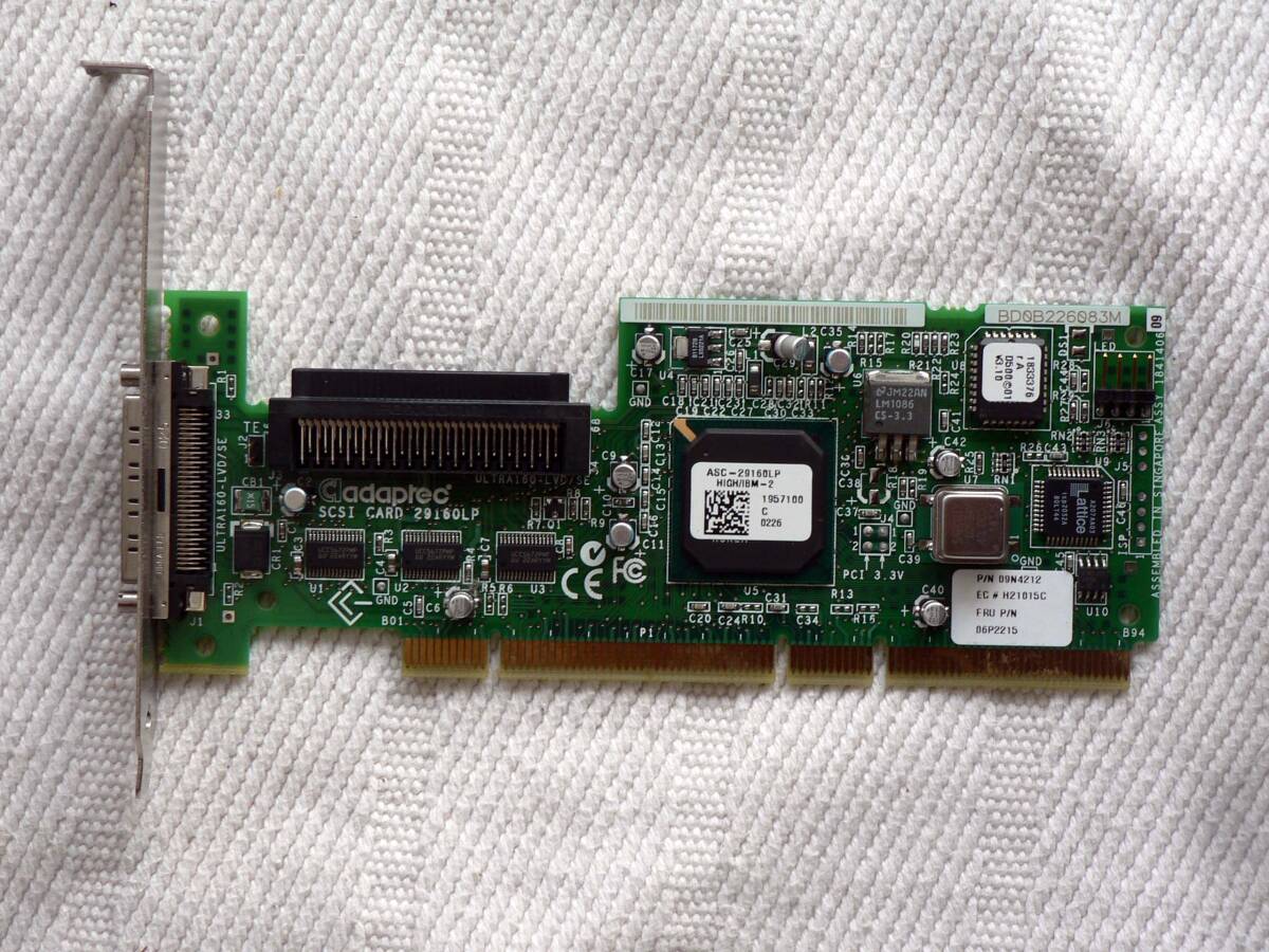 ●即決● Adaptec SCSI ボード『 ASC-29160LP 』① ♪オマケあり♪拍卖