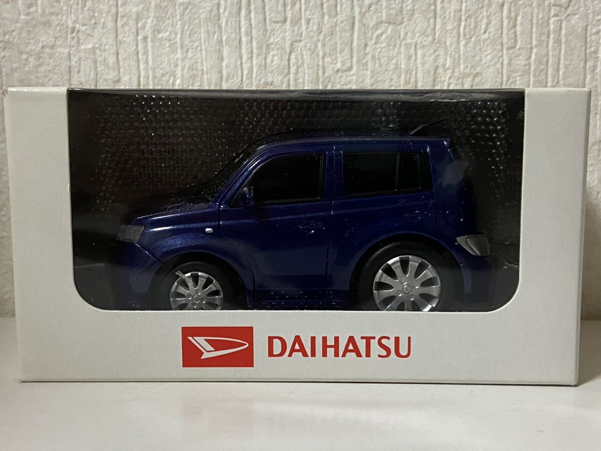 ダイハツ クー ダークブルーマイカメタリック プルバックカー カラーサンプル DAIHATSU COO トヨタ TOYOTA bB ミニカー拍卖