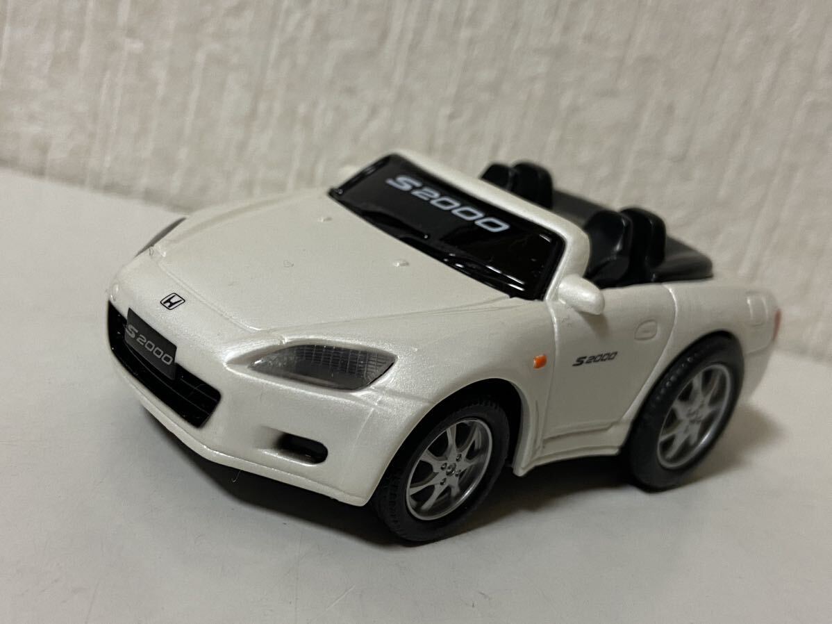 ホンダ S2000 グランプリホワイト プラチナホワイトパール カラーサンプル プルバックカー HONDA拍卖