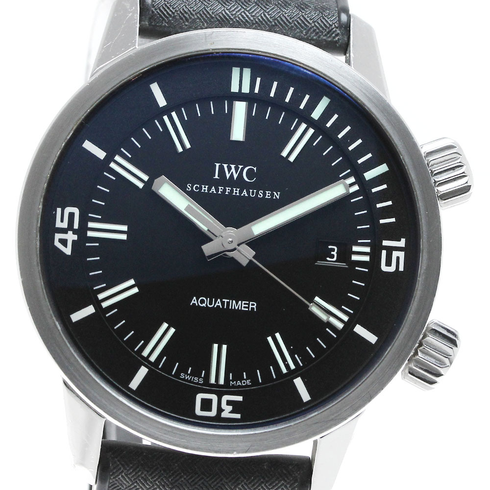 IWC IWC SCHAFFHAUSEN IW323101 ヴィンテージ アクアタイマー デイト 自動巻き メンズ _817296拍卖