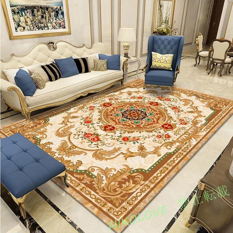 LD164☆カーペット 高級で快適である 家庭用カーペット/玄関マット 長方形 ペルシャ絨毯 滑り止め付 180*250cm A14拍卖