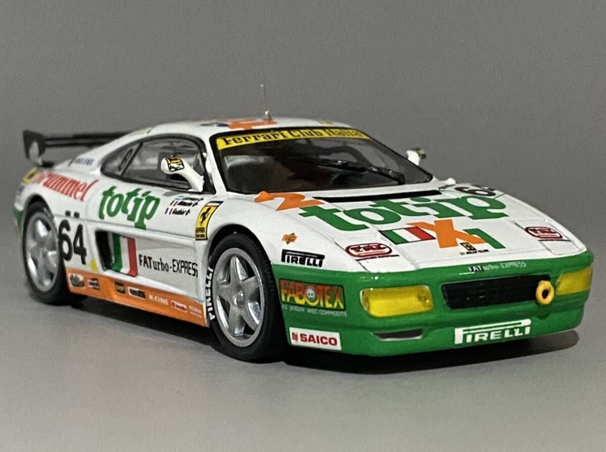1/43 Ferrari 348 GTC-LM Competizione Totip #64 24h Le Mans 1994 ◆ Oscar Larrauri / Fabio Mancini / Joel Gouhier ◆ フェラーリ 拍卖