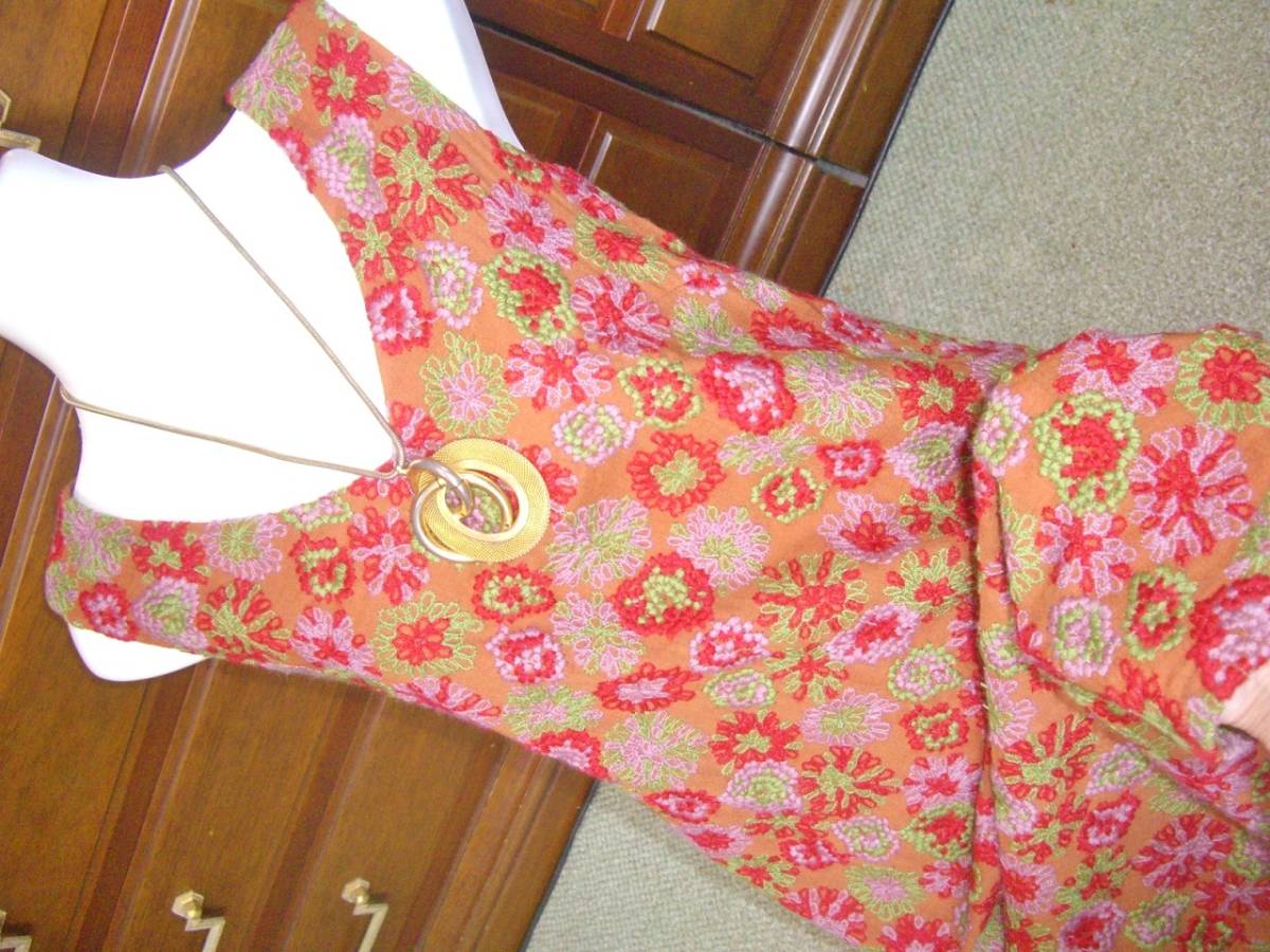 6万★総刺繍★凹凸綺麗★シビラ★美ライン ワンピース パ‐ティ 拍卖