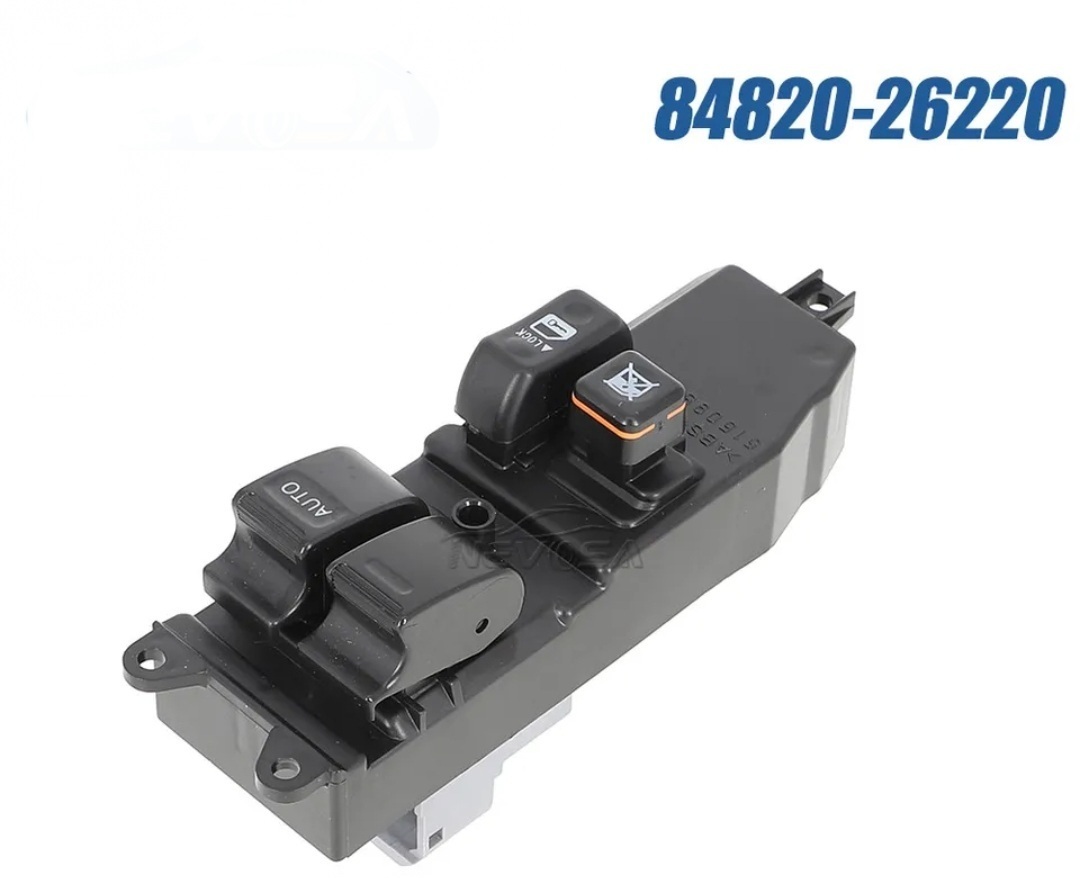 ②トヨタ ハイエース200系 運転席用パワーウィンドウスイッチ パワーウィンドマスタースイッチ TOYOTA 交換部品 純正適合社外品拍卖