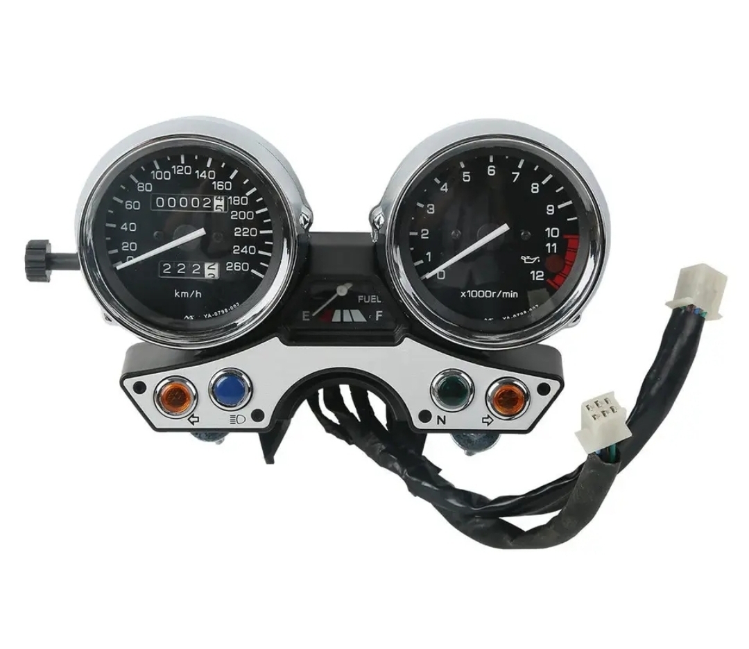 ③YAMAHA XJR 1300 バイク タコメーター スピード メーター ゲージ 1998 1999 2000 2001 2002 2003 純正互換拍卖