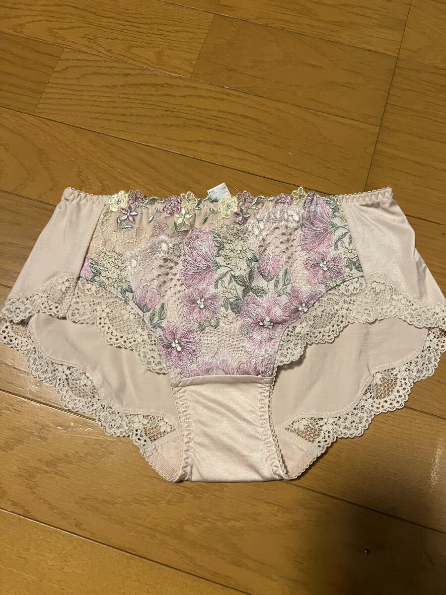 triumph トリンプ ショーツ プレミアムレッドレーベル ベージュピンク色 新品未使用です。 Mヒップハング拍卖