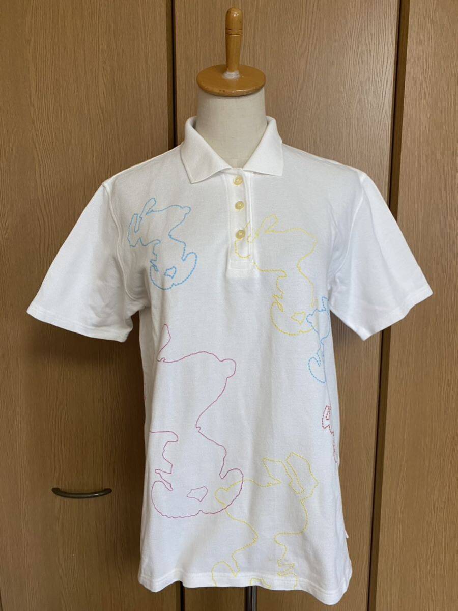 ◇日本製 SNOOPY×USPP スヌーピー刺繍 ポロシャツ Lサイズ◇拍卖