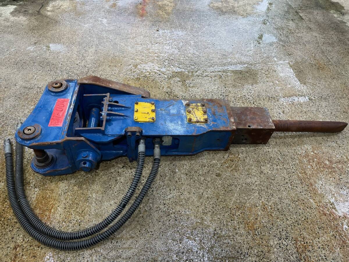 福岡発☆甲南 MKB500 L 機番:131N チルト型ブレーカ ブレーカーハンマー 重機アタッチメント チルト型 溝掘削工事 九州 中古拍卖