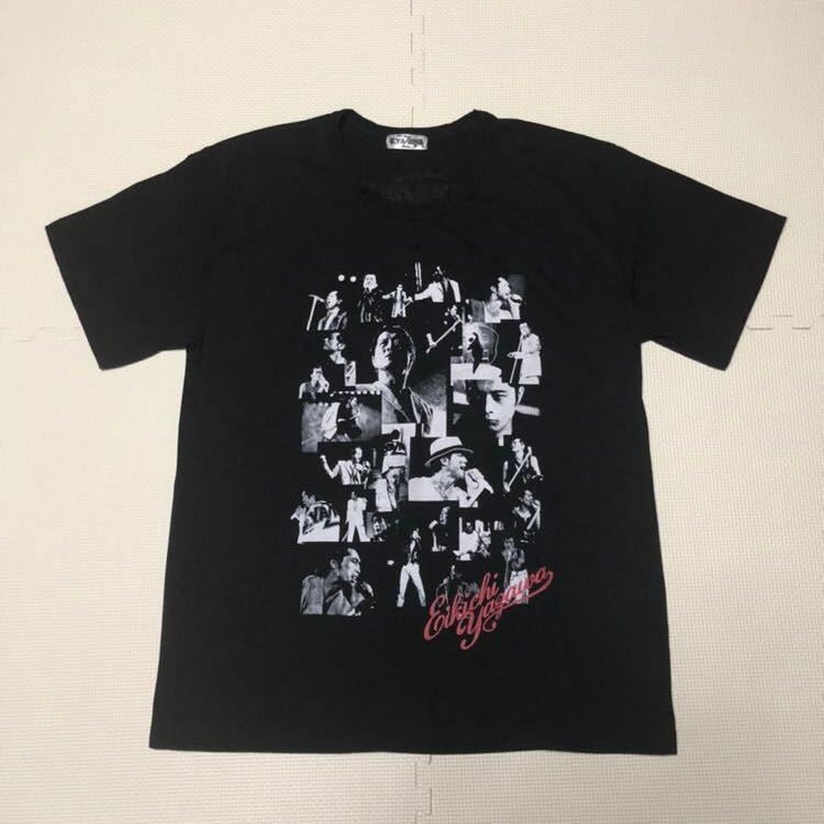 YAZAWA EIKICHI 矢沢永吉 半袖Tシャツ ブラック拍卖
