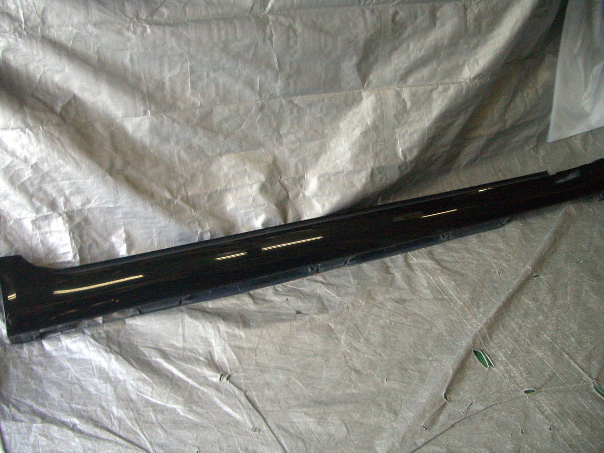 □□ 2205-31 スタート即決!トヨタ レクサス LS460 前期 純正 サイドステップ サイドスポイラー 右 RH 75851-50040 212 ブラック拍卖