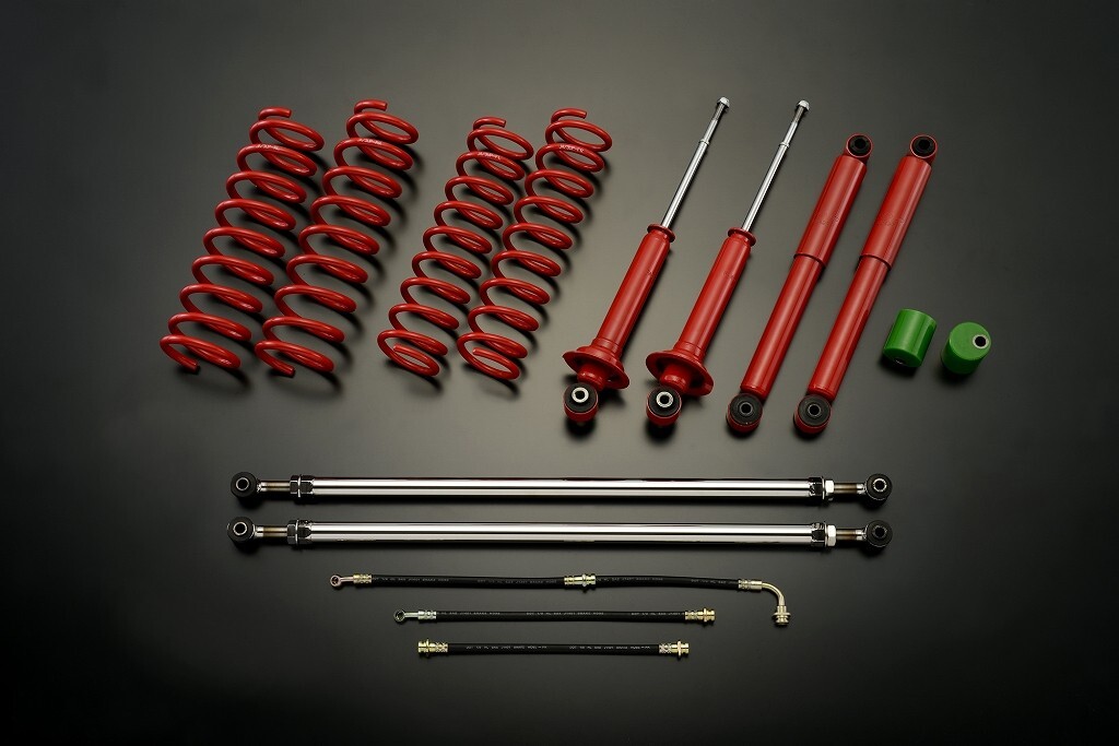 Motor Farm (モーターファーム) ジムニー JA22/JA12 サスペンションセット SS 2インチUPキット拍卖