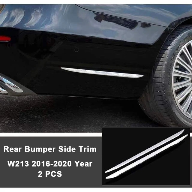 Rear Side Trim16-20クロームテールライトトリム,サテン,メルセデスクラスw213,e300l e260l e350用装飾アクセサリー,外装拍卖