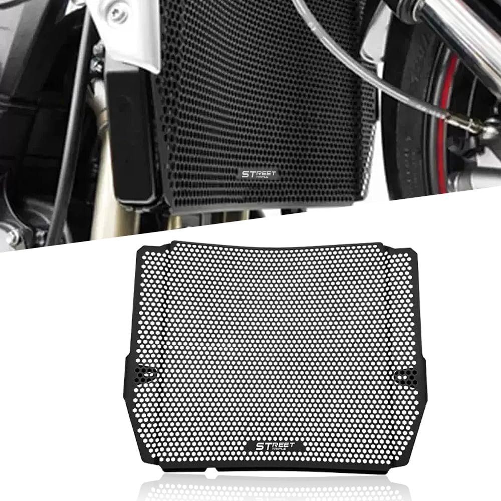 FOR Street Triple ストリートトリプル 765 R/S/RS 765R 765S 765RS 2023-2024 新しいオートバイアクセサリーラジエーターグリルカバーガー拍卖
