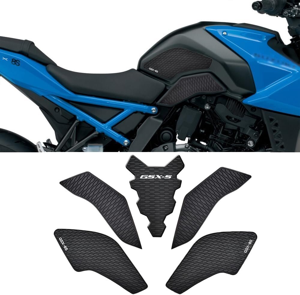 Forオートバイ GSX 8S 燃料タンクステッカーアクセサリーサイド燃料タンクパッドプロテクターニーグリップトラクションパッド 2023 GSX-8S拍卖